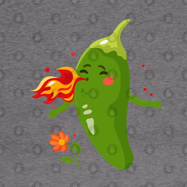 Hot Pepper Fire by Mako Design 